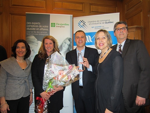 SIMCO Laureat du Merite Commercial Desjardin 2013