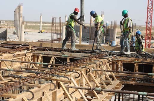 Mauritania Nouakchott International Airport Quality Control Concrete Construction